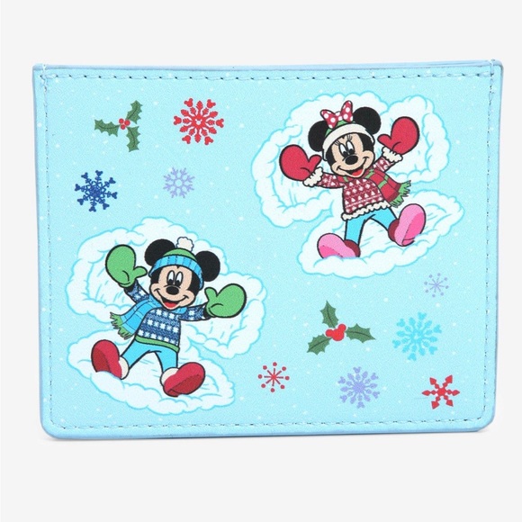 Disney Her Universe Mickey Mouse & Minnie
Mouse Snow Angels Mini Backpack/card… - Picture 7 of 9